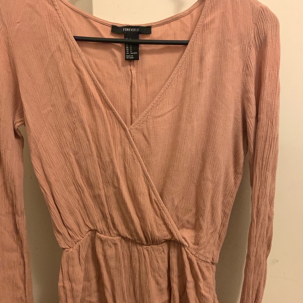 Pink forever 21 romper